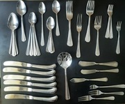 Vintage zestaw sztućców International wzór Gran Royal 6 os / 52 elementów