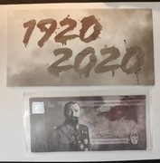 Banknot 100 Koron królestwa polskiego + folder