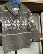 Ciepły sweter elegancki 98 reserved z metką