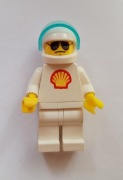 LEGO FIGURKA SHELL 002 TOWN kierowca rajdowy