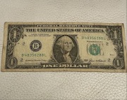 Stary banknot 1 Dolar US z 1985 roku