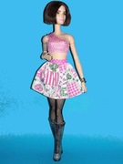 Lalka Barbie - spódniczka