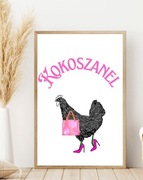 Plakat ,,kokoszanel "