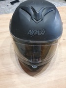 kask motocyklowy naxa f05 szczekowy czarny mat