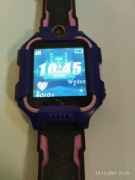 Smartwatch dla dzieci kolor różowo fioletowy 