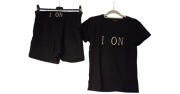 Nowy bawełniany komplet ICON t shirt + krótkie spodenki  La Pia r. S/M 