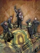 5 x figurki niemców 1/35