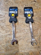Klucz płasko oczkowy. z grzechotką 18mm  G10318