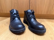 Półbuty Ecco - czarne, skóra, 42