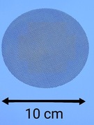 Siatka drenażowa do doniczek 10 cm. 10 szt. 