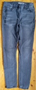 Jeansy skinny / push-up PROMOD, rozmiar 36, kolor czarny melanż