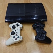 PSP3, PlayStation 3, 500GB, 2x pad, Gry.