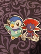 Naklejki Pokemony dwie sztuki