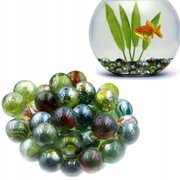 KULKI SZKLANE DEKORACYJNE DO AKWARIUM 