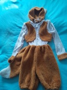 Strój lis  134 140 146  152 od  6  - 12 lat