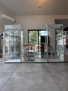 Witryny szklane witryna gabloty gablota szklana komplet