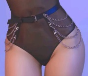 Harnes harness uprząż damska szelki Gothic Lolita punk nowe