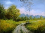 Art-124_Polna droga - obraz olejny 