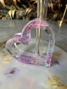 Wazon z żywicy epoksydowej, serce