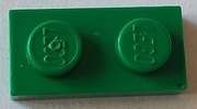 LEGO 3023 Zielona płytka 1 x 2 4588 2szt