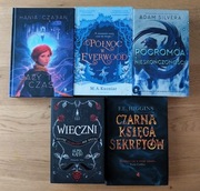 Zestaw 5 książek młodzieżowe fantasy BDB