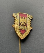 Złota odznaka Wzorowy Żołnierz Wojsk Ochrony Pogranicza WOP LWP miniaturka