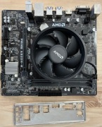Asus A320M-R + AMD Ryzen 5 2400G + chłodzenie