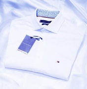 Tommy Hilfiger  koszula biała knit S 38 slim fit th ck philpp plein armani