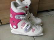 Dziecięce łyżwy zimowe ROOKIE III Rozmiar 33 wkł.21 cm Dziewczynka