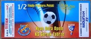 GÓRNIK ZABRZE - ODRA OPOLE 2001 program