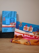 Zestaw psi patrol prześcieradło ponczo 