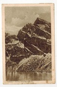 Pocztówka.  Tatry - Czarny Staw Gąsienicowy.