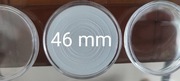 Kapsel na monety o średnicy 46 mm z regulacją 