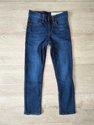 Pepperts * spodnie jeansy slim chłopięce proste * 134