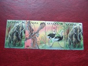 Gujana 1993 CTO Fauna Zwierzęta