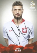 Mateusz KLICH autograf! Oficjalna karta PZPN POLSKA 