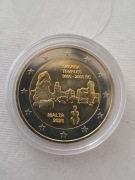 52. Malta 2020. Skorba Temples. Moneta 2 euro €. Mennicza. Kapsel.