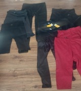 Zestaw legginsy długie krótkie i 3/4 rozmiar S 