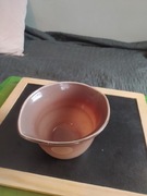 Szklana cukiernica z Huty Tarnowiec - PRL