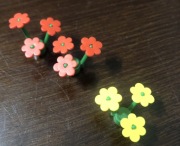 Kwiatki LEGO vintage