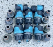 Szybkozłączki że stopem i adaptery na kran