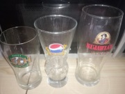 Szklanki do piwa, pokale kujawiak, Lech, coca cola