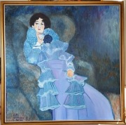 Obraz wg Gustava Klimta "Marie Hanneberg"