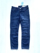 PEPPERTS Elastyczne JEANSY 152 Spodnie Dżinsowe Sweat Denim Lidl NOWE 