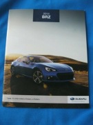 2014 Subaru BRZ Prospekt ANGIELSKI USA 22 strony