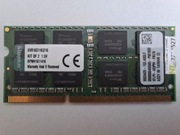 PAMIĘĆ RAM 8GB DDR3 SO-DIMM 12800 1600 KINGSTON