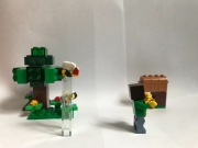 Lego minecraft “Farma pszczół” autorski zestaw