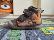 Skórzane trzewiki 21 ocieplane typu barefoot D.D. step chłopięce