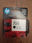 Tusz HP 704 czarny, oryginał.
