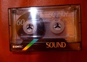 Kaseta magnetofonowa EMTEC Sound I 60 nowa bez folii